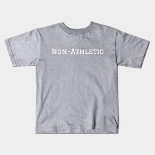 Non-Athletic Sports Style T-Shirt: Embrace Casual Comfort - White Kids T-Shirt
